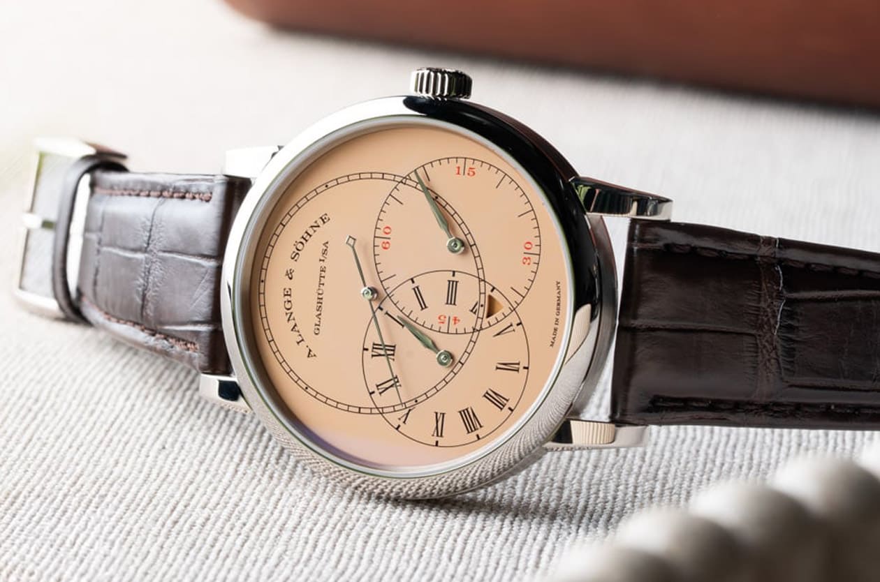 不只「鮭魚面」好看！朗格Richard Lange跳秒錶獨有的機械「三位一體」運作解析