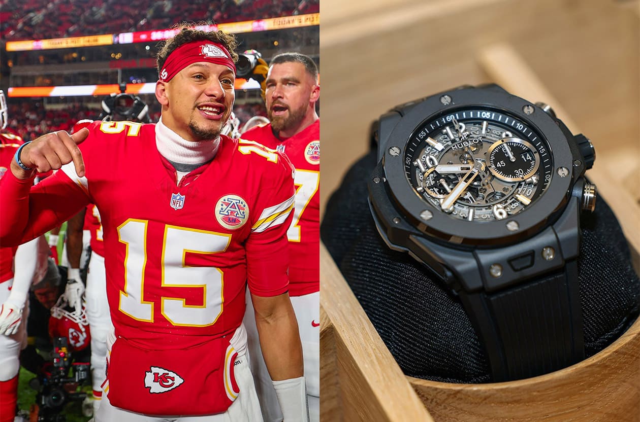 NFL酋長一哥Mahomes寵溺進攻鋒線，聖誕豪送HUBLOT黑魂名錶、RIMOWA行李箱，豪華禮包清單曝光