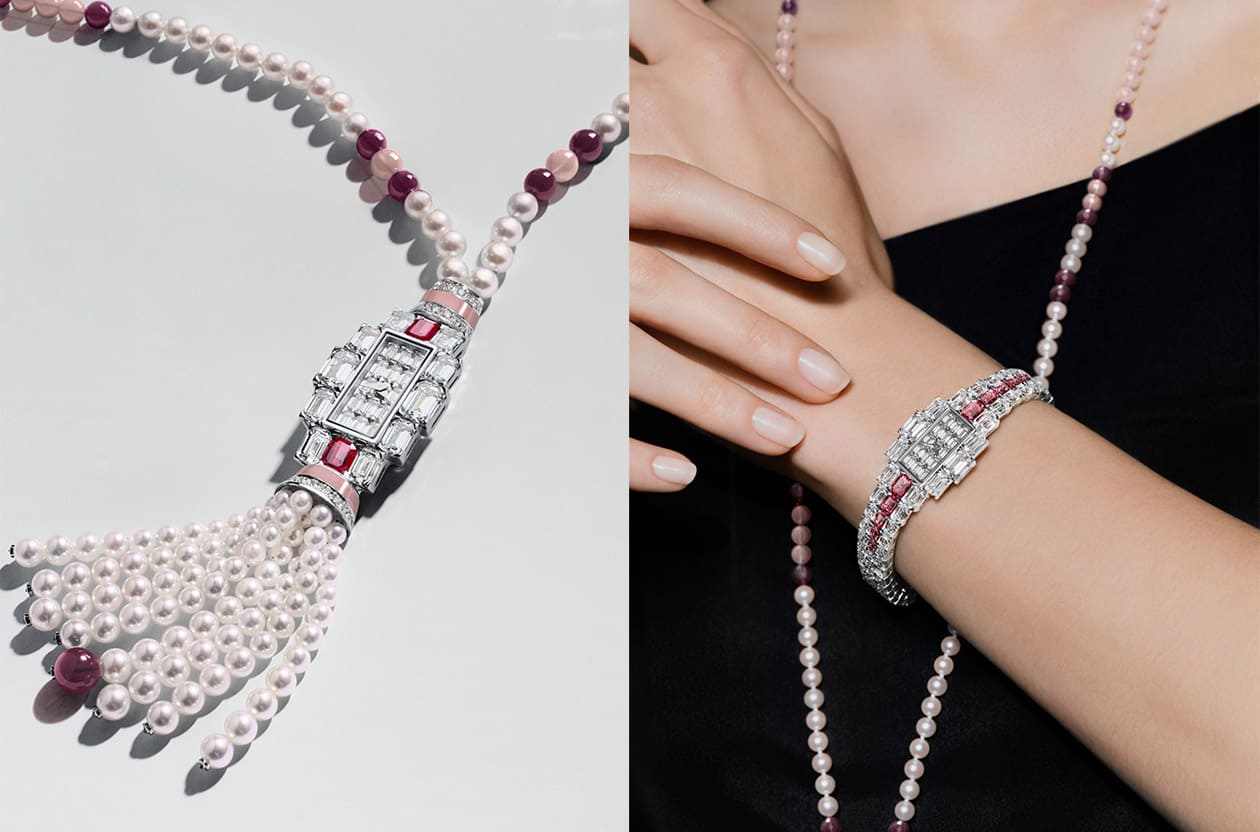 一錶四戴！江詩丹頓Grand Lady Kalla化身頂級珠寶，手環、長項鍊自由切換