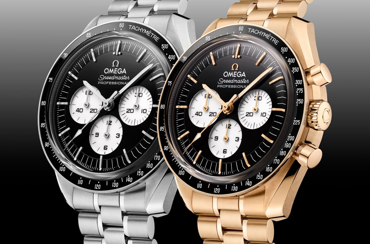 歐米茄2026新款「反熊貓面」登月錶發表 導入陶瓷圈、亮漆面盤質感全面升級