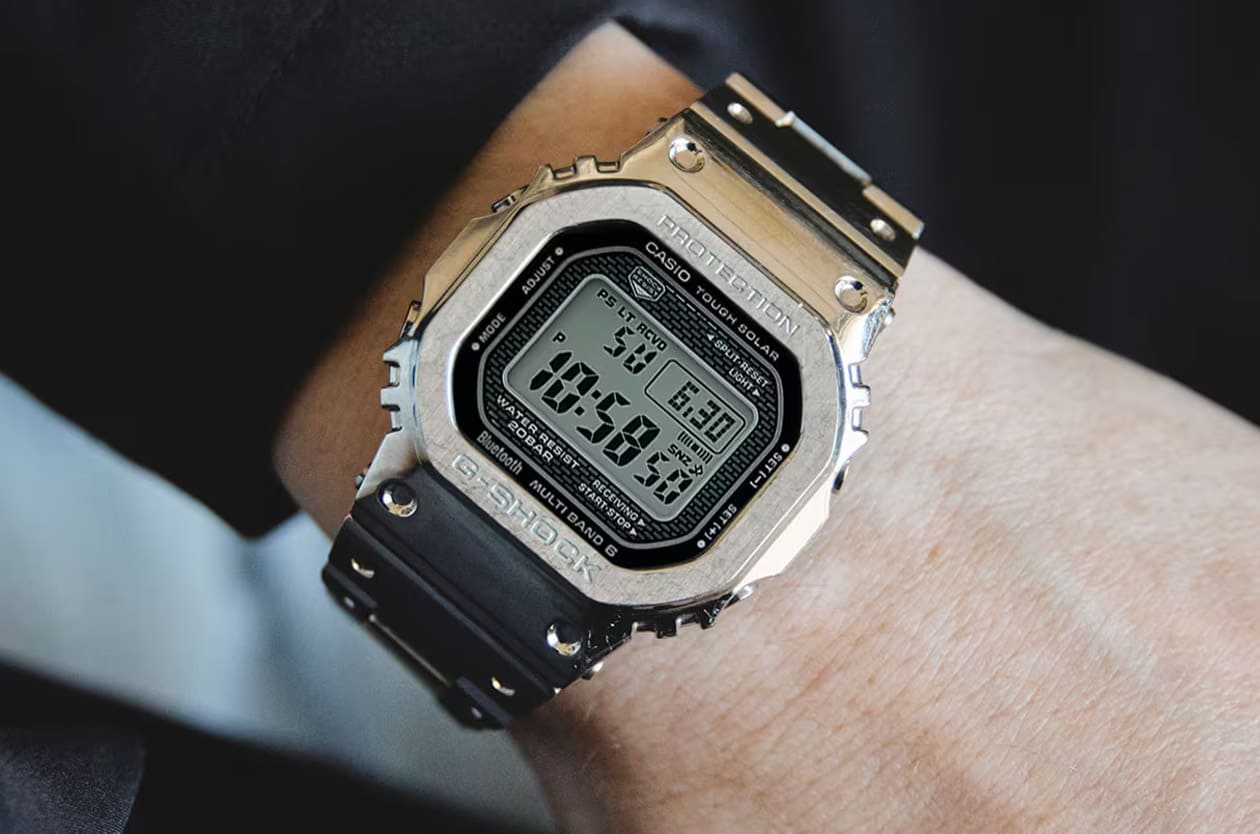 大人系的G-SHOCK！全金屬系列值得入手嗎？從經典方塊B5000到八角形B2100解析
