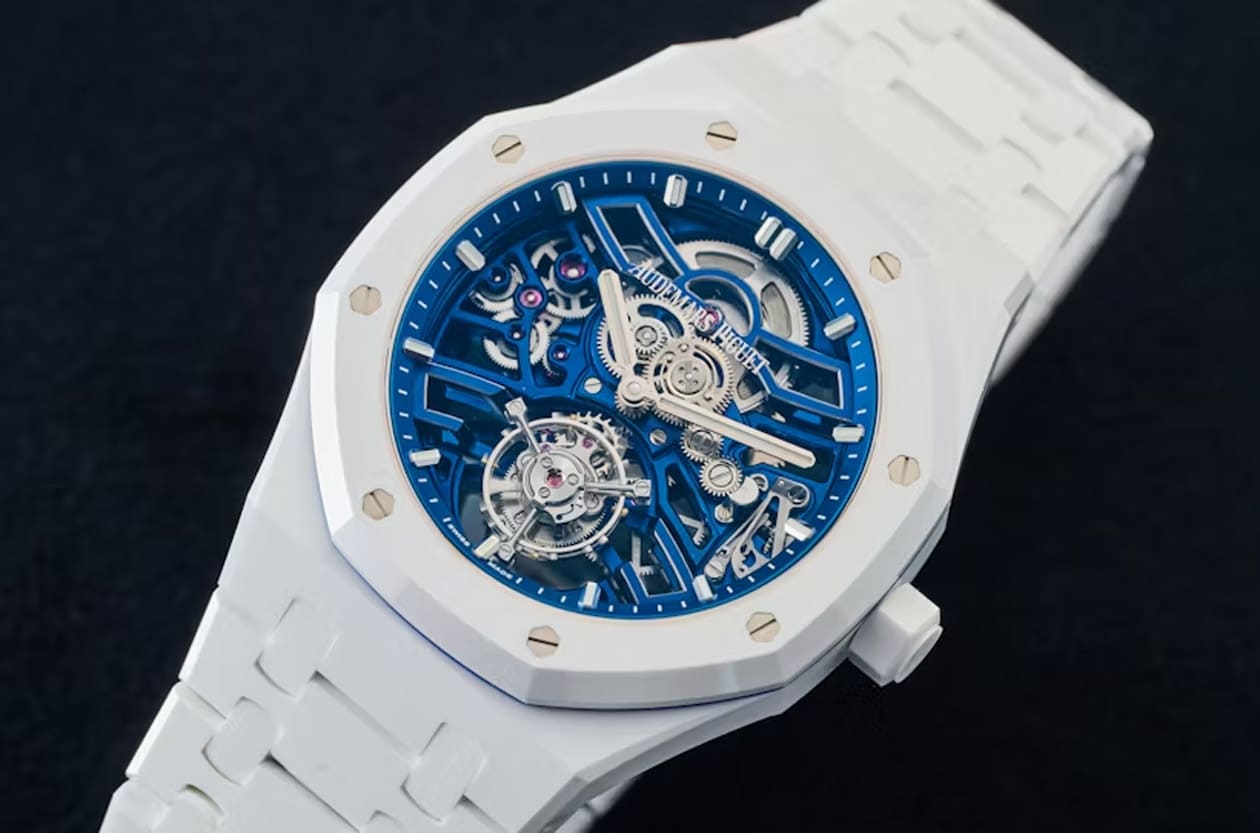 Only Watch拍賣孤品變量產？愛彼「隱藏版」白陶瓷皇家橡樹現身，全球限量50只內幕公開