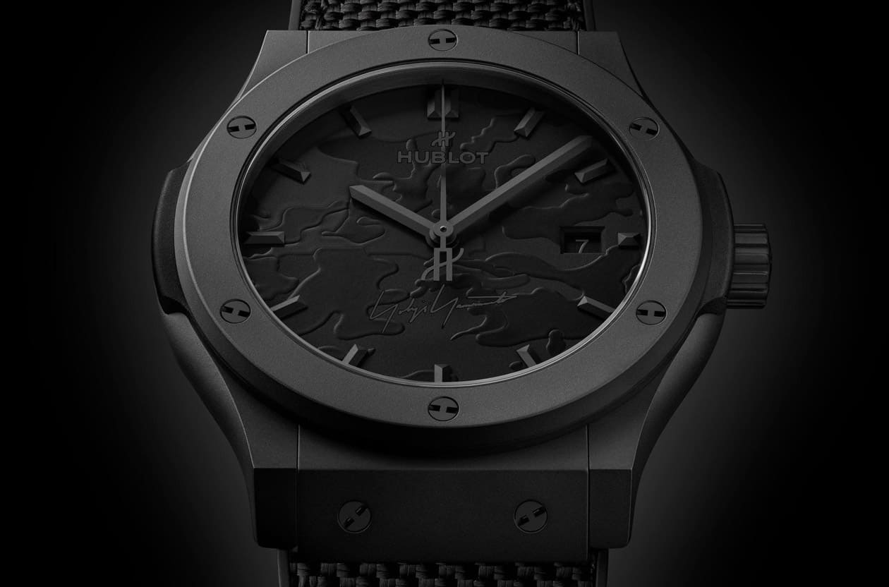 有一種黑叫山本耀司！宇舶打造「最潮正裝錶」，Classic Fusion迷彩黑魂強勢回歸