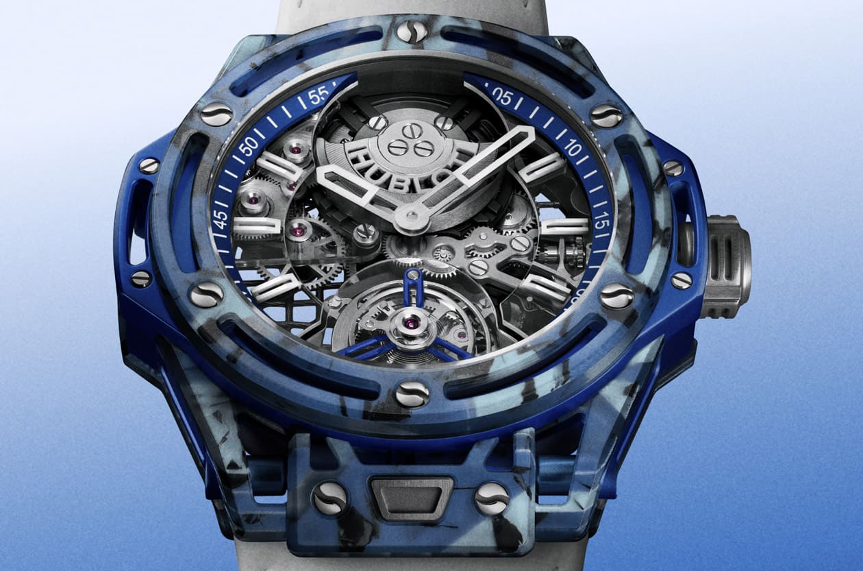 和網球差不多輕！宇舶Big Bang喬科維奇GOAT陀飛輪，56克「球衣變手錶」黑科技引關注