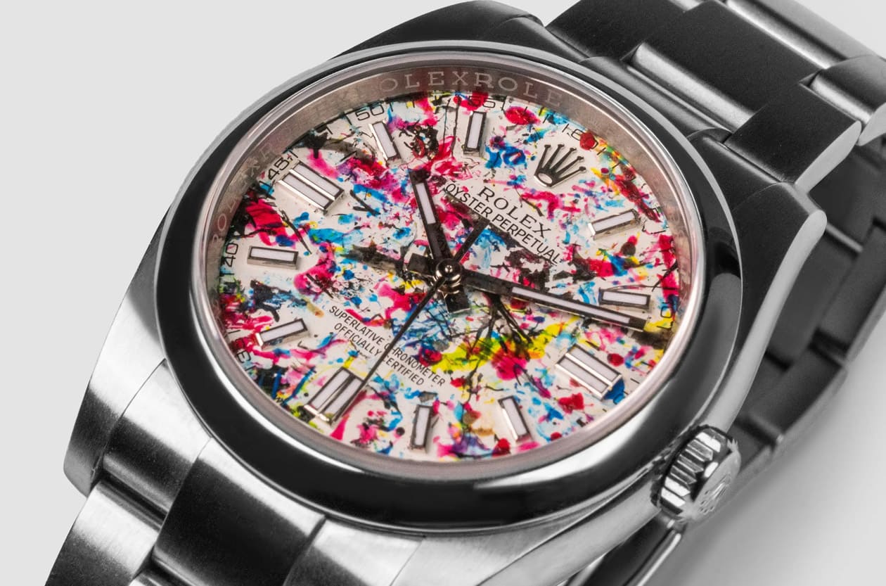 是藝術還是不敬？這只由「蒼蠅」客製的勞力士Oyster Perpetual引發兩極爭議