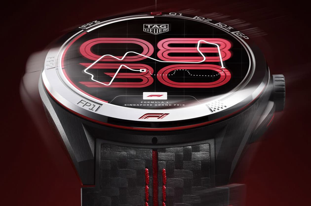 F1官方數據同步 泰格豪雅全新Connected F1智慧錶，24款動態賽道錶面超吸睛