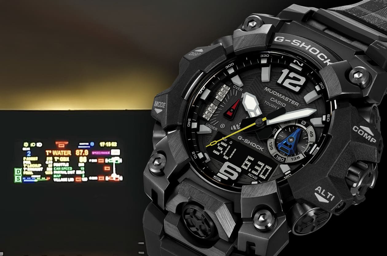 G-SHOCK大泥王TLC聯名新款「夜間沙漠」靈感GWG-B1000TLC-1A登場