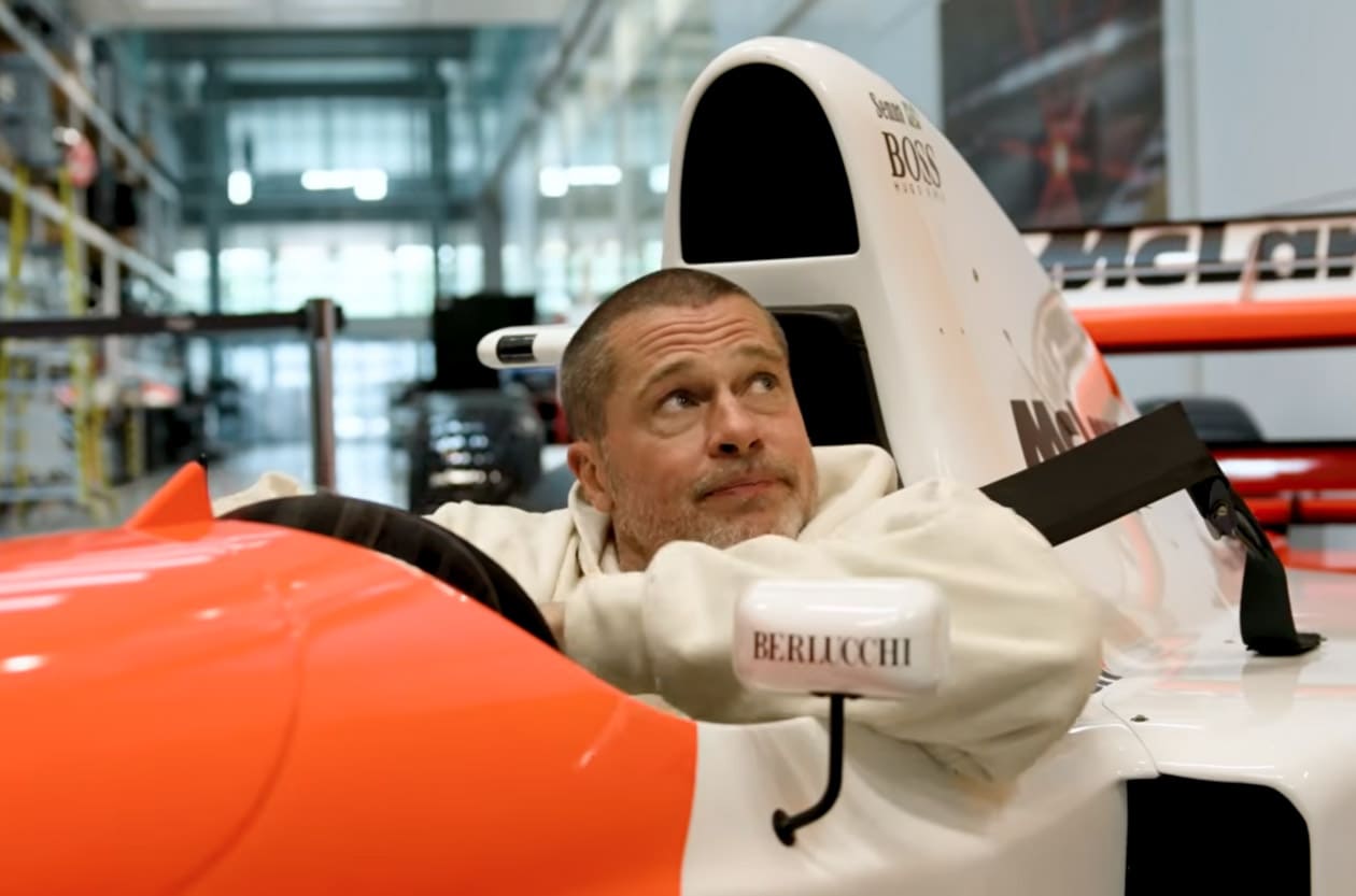 《F1》續集小布回歸成謎？麥拉倫花絮洩漏布萊德彼特「百達翡麗羅馬款」改裝錶