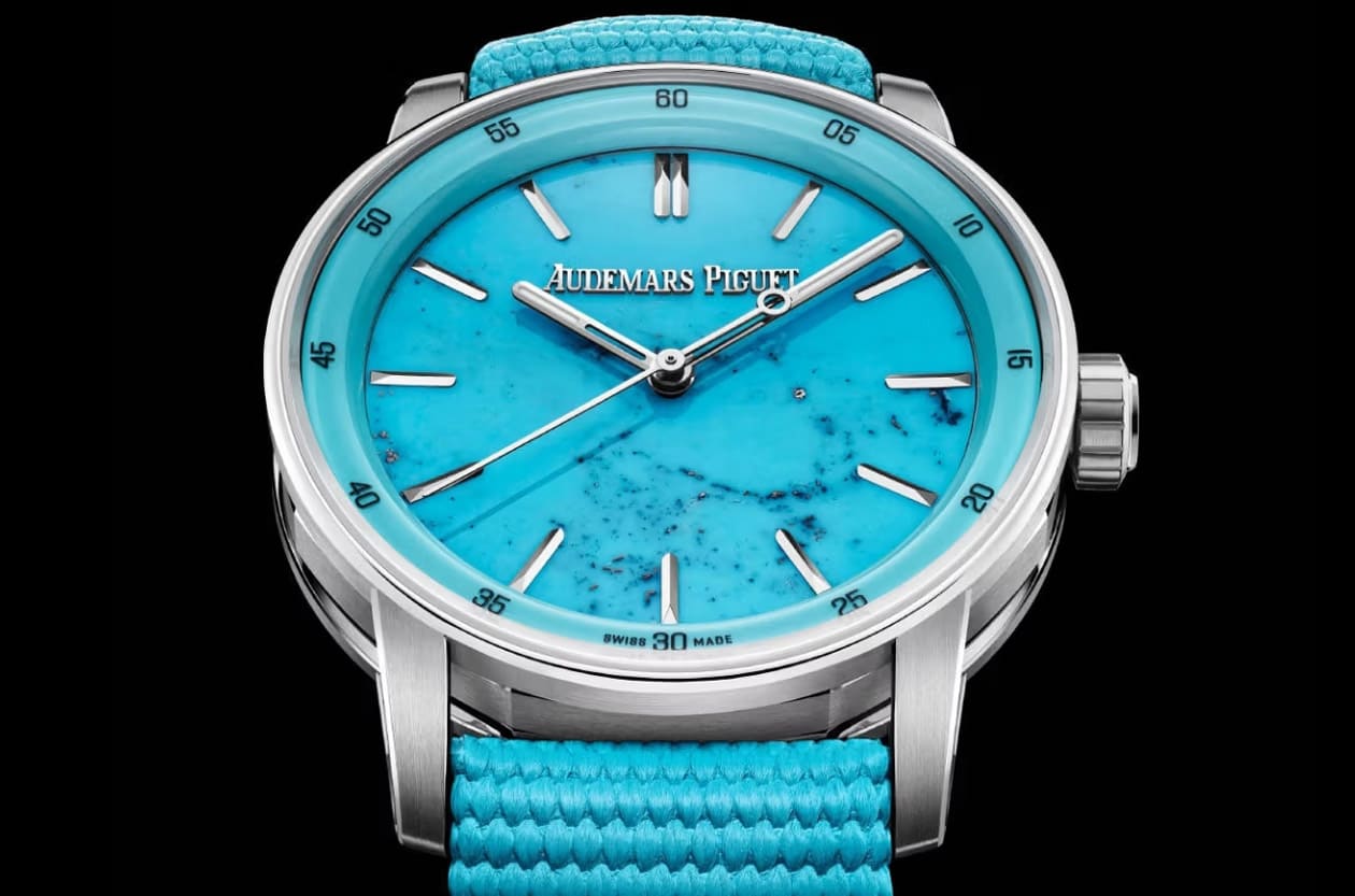 爆款預定 愛彼CODE 11.59絕美「綠松石」面盤，日本首發魅力無法擋