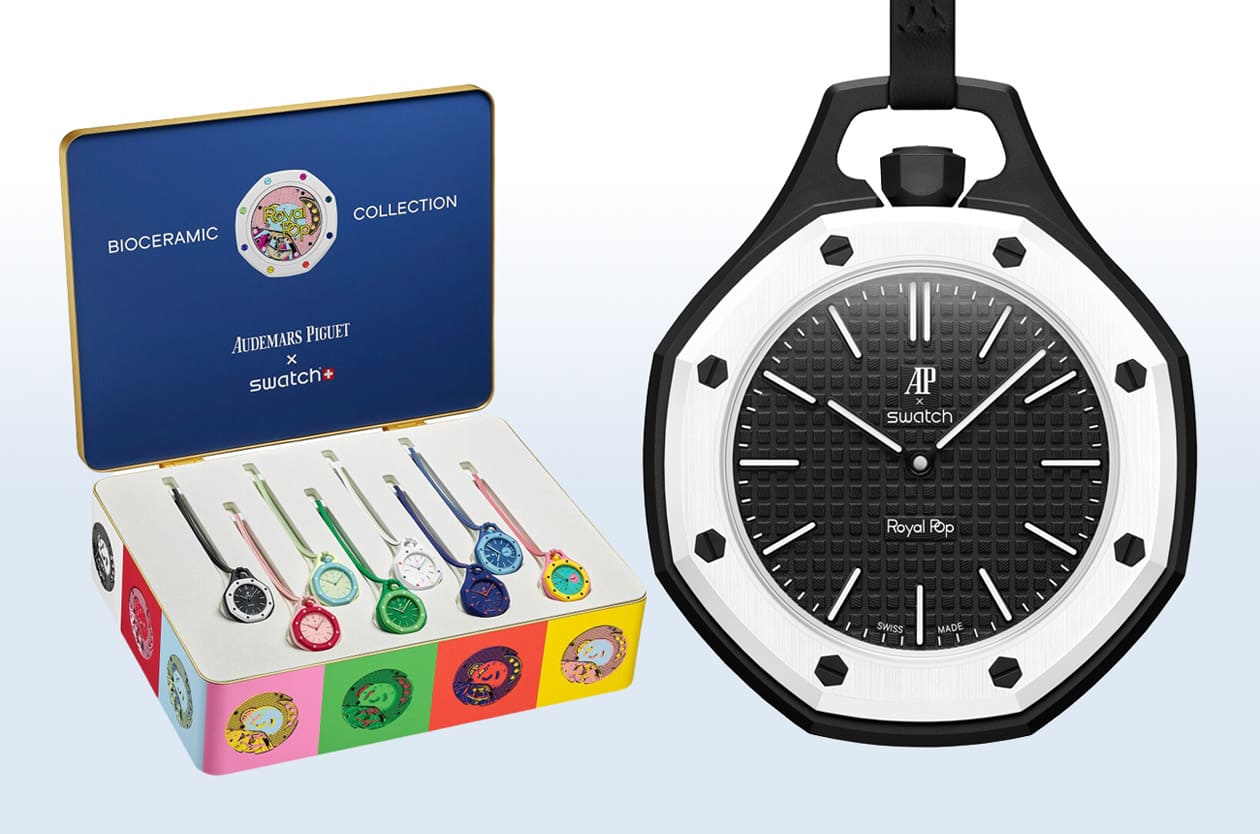 不是手錶！萬元入手AP皇家橡樹？SWATCH聯名愛彼8色機械懷錶哪裡買一次看