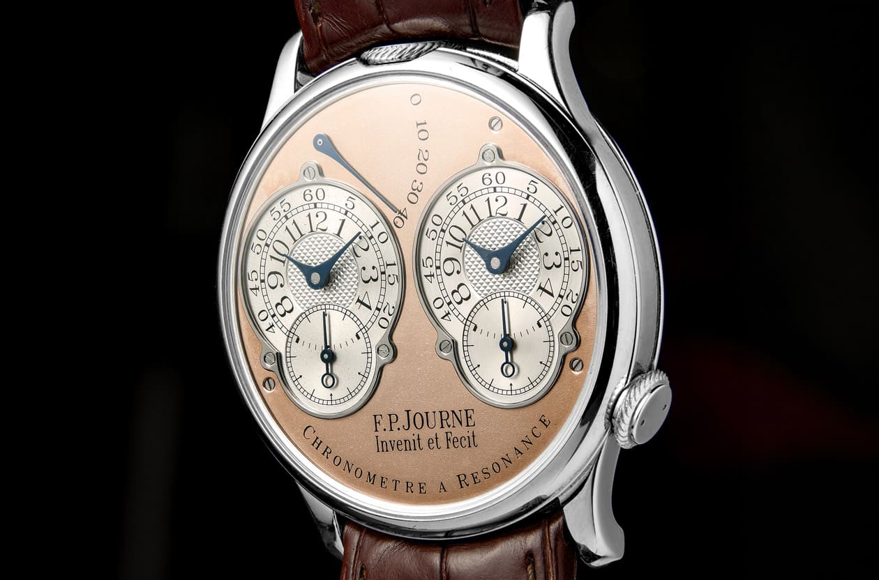 富藝斯秋拍震撼彈 F.P. JOURNE「史上最早市售」Chronomètre à Résonance共振手錶首現身，再創天價紀錄？