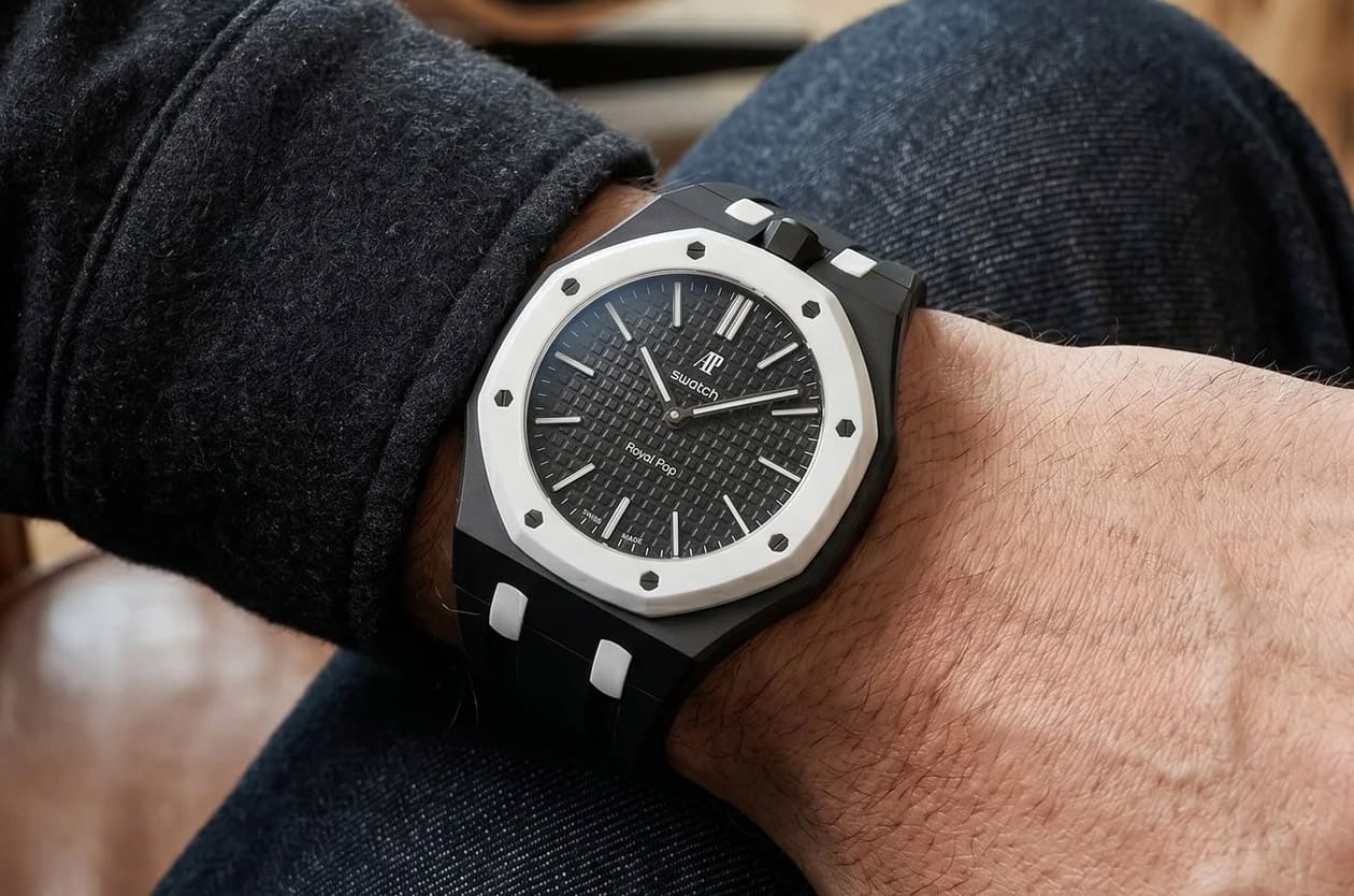 圓夢神配件！SWATCH x AP Royal Pop懷錶「變身手錶」套件登場，完全不傷原錶也顧到質感