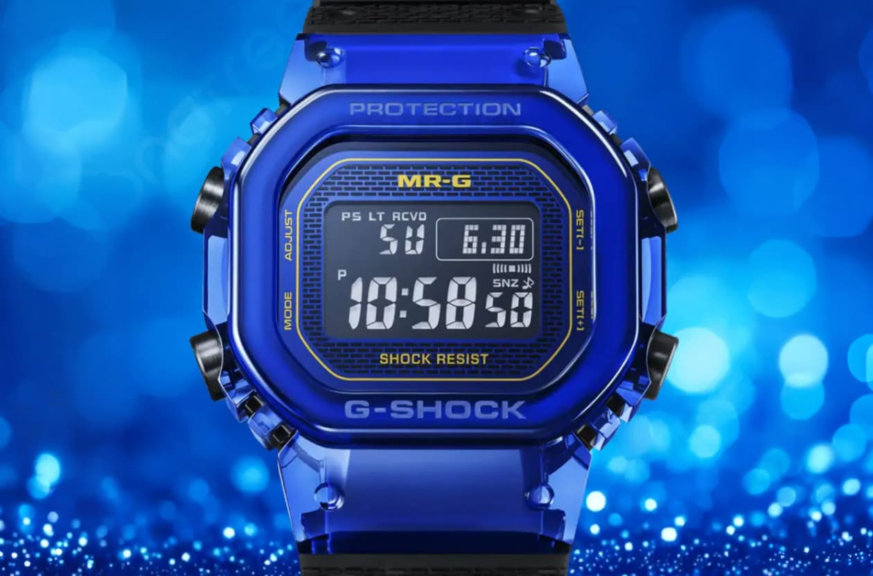 G-SHOCK史上最貴定價手錶登場！MRG-D5000藍寶石錶殼如何做到抗震耐摔？