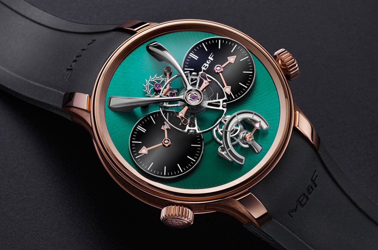 獨立製錶名作進化 MB&F Legacy Machine 1 EVO亮相：80米防水、雙游絲挹注，實用性升級