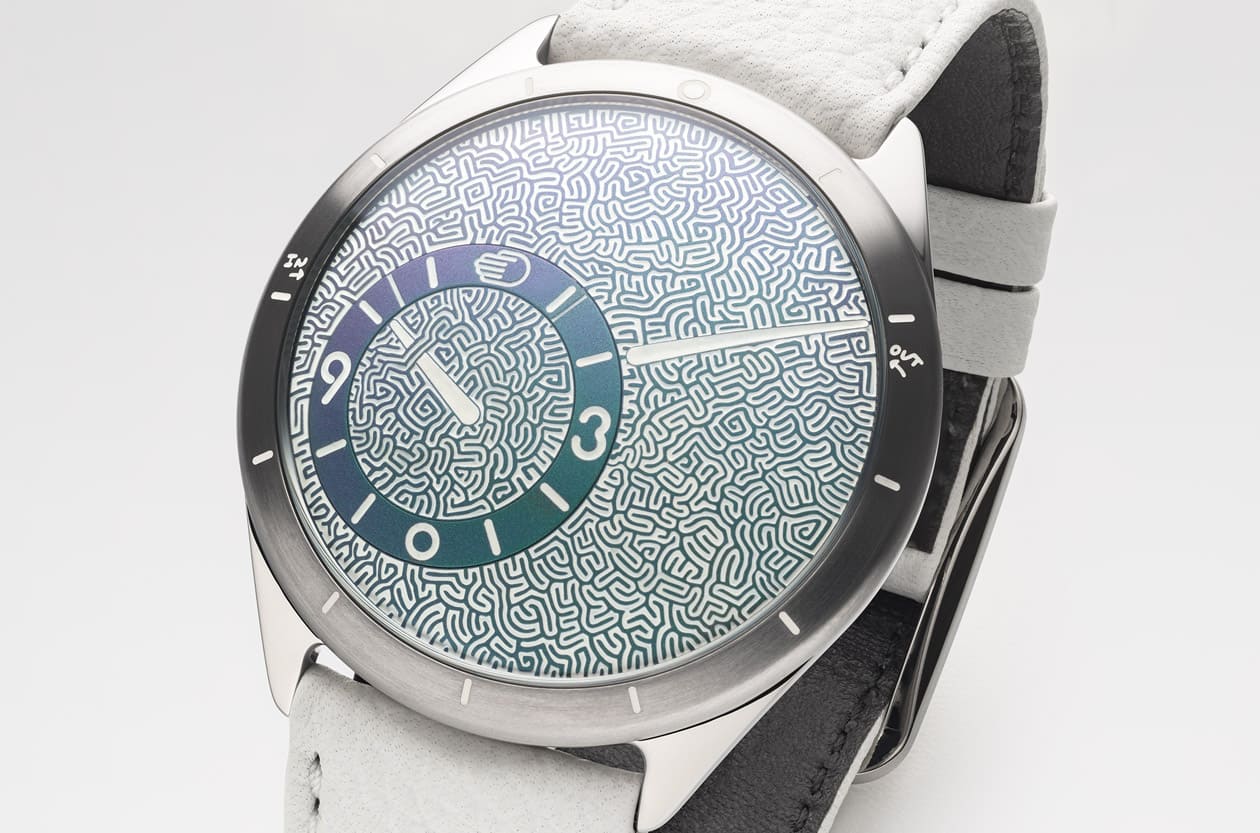 RESSENCE TYPE 9 x Jules Wittock限量藝術手錶 專利ROCS旋轉面盤結合徒手設計迷宮藝術