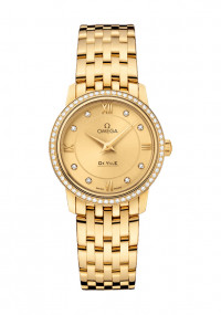 OMEGA 歐米茄 DE VILLE 碟飛 系列424.55.27.60.58.001