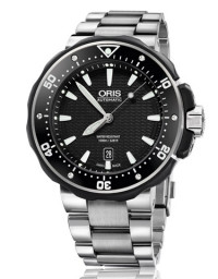 ORIS 豪利时 DIVING 潜水系列 系列733 7682 7154 8 26 75 PEB