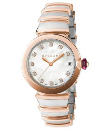 BVLGARI 寶格麗 LVCEA 系列102198 LU33WSPGSPGD/11