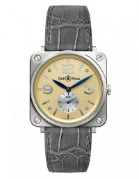 BELL & ROSS 柏莱士 BR S 系列BRS-WHGOLD-IVORY_D