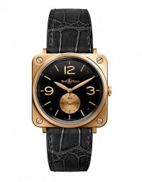 BELL & ROSS 柏莱士 BR S 系列BRS-PKGOLD-BLACK_D