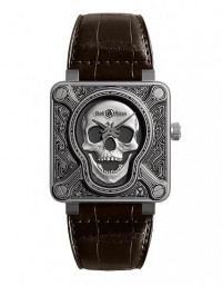 BELL & ROSS 柏莱士 BR 01 系列BR0192-SKULL-BURN