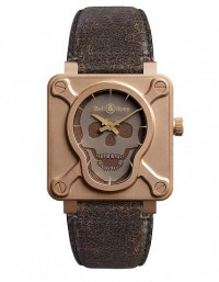BELL & ROSS 柏莱士 BR 01 系列BR0192-SKULL-BR