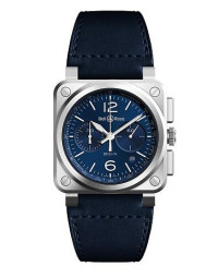 BELL & ROSS 柏萊士 BR 03 系列BR0394-BLU-ST/SCA