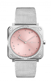 BELL & ROSS 柏萊士 BR S 系列BR S PINK DIAMOND EAGLE DIAMONDS