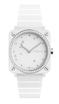 BELL & ROSS 柏萊士 BR S 系列BR S WHITE DIAMOND EAGLE DIAMONDS