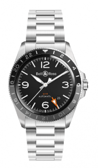 BELL & ROSS 柏莱士 VINTAGE 系列BR V2-93 GMT