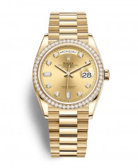 ROLEX 勞力士 DAY-DATE 36 系列128348rbr-0008