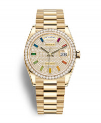 ROLEX 勞力士 DAY-DATE 36 系列128348rbr-0030