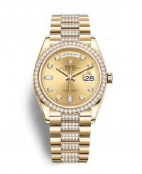 ROLEX 勞力士 DAY-DATE 36 系列128348rbr-0010