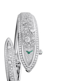 BVLGARI 宝格丽 SERPENTI 系列Serpenti Aeterna白金鑲鑽珠寶錶