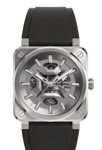 BELL & ROSS 柏莱士 BR 03 系列BR-03 Skeleton Grey Steel