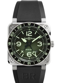BELL & ROSS 柏萊士 BR 03 系列BR0393-GN-ST/SCA